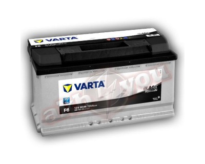 Varta Black Dynamic (F6) 590122072 (6 CT-90) 90Ah-720Aen R+ - фото 1